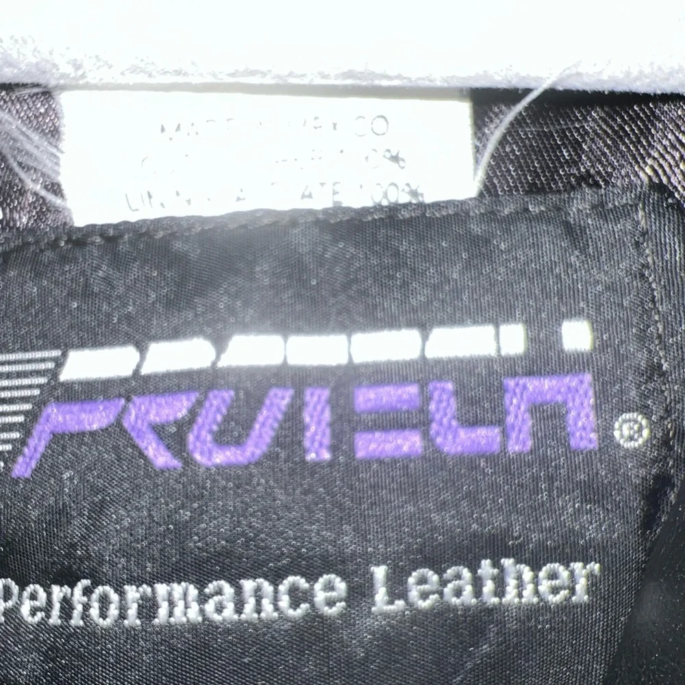 ProTech Performance Real Leather Jacket Thinsulate  Removable Liner Sz L Black - Picture 5 of 16